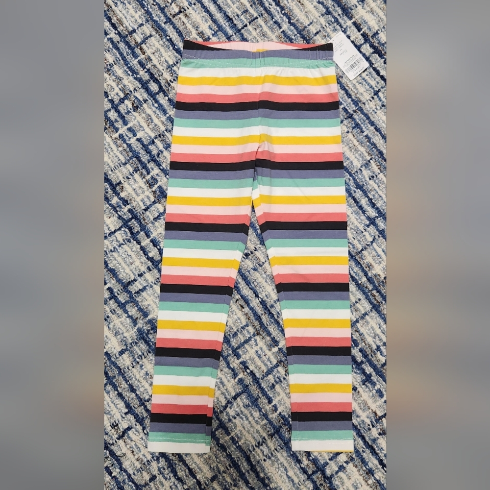 Carters Striped Kids Leggings NWT size 7